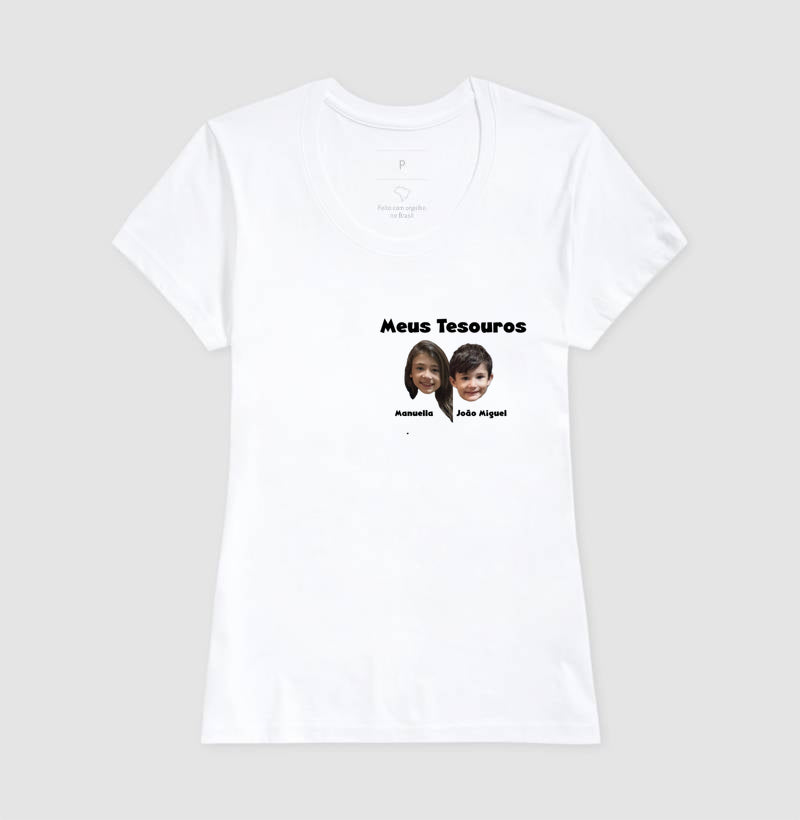 Camiseta - Meus Tesouros
