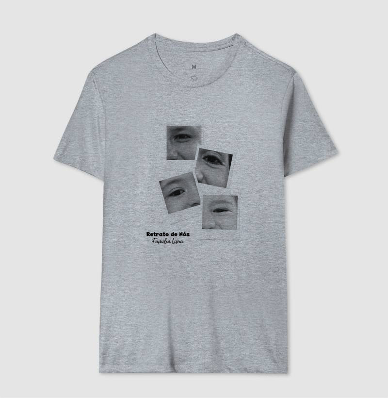 Camiseta Família - Retrato de nós