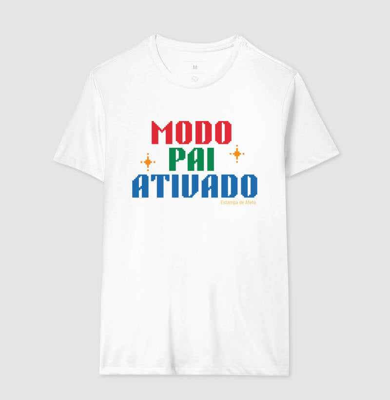 Camiseta Pai - Modo Ativado