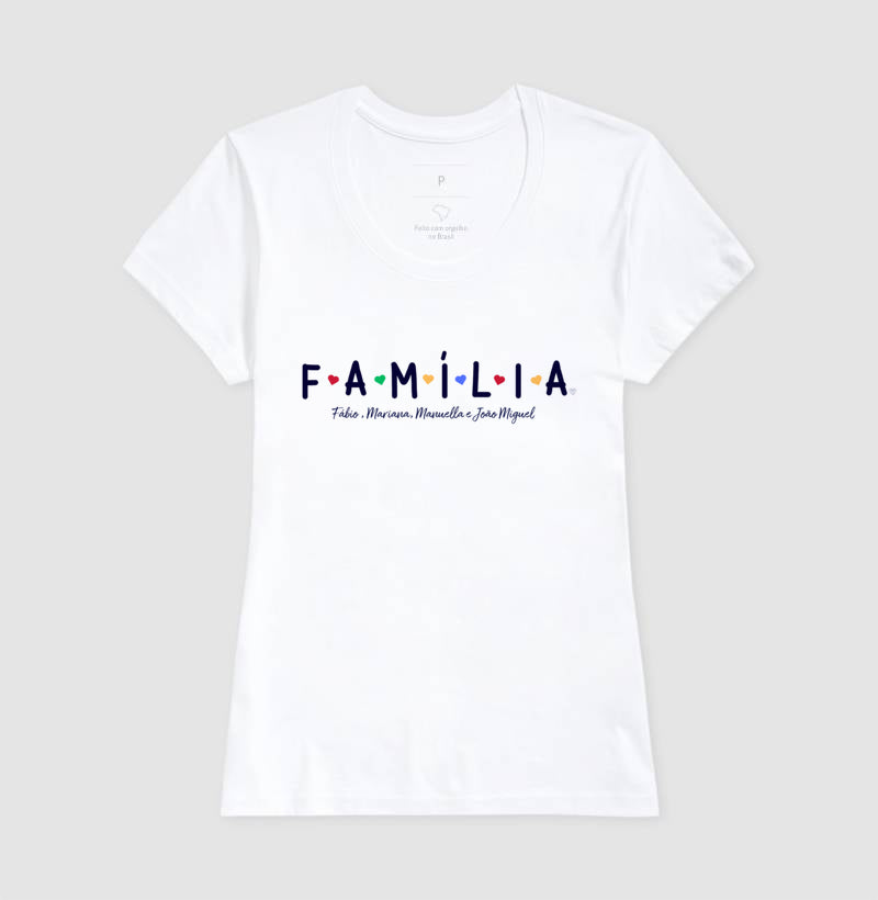 Camiseta - Família Divertida