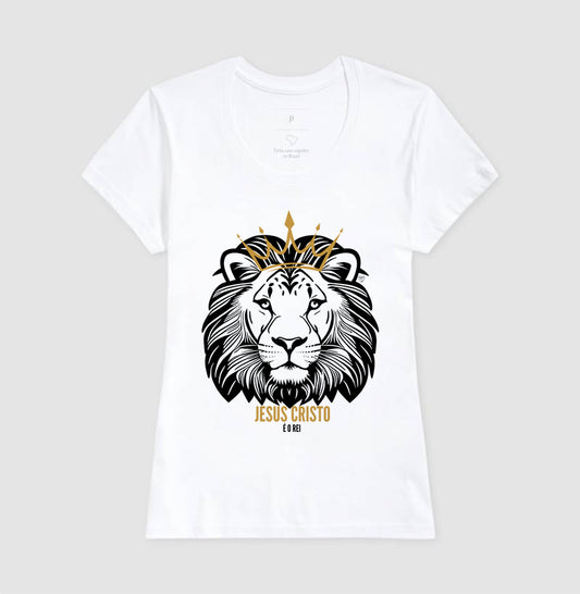 Camiseta Jesus Cristo é o Rei