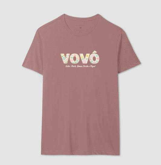 Camiseta Personalizada Bisavó / Vovó Floral
