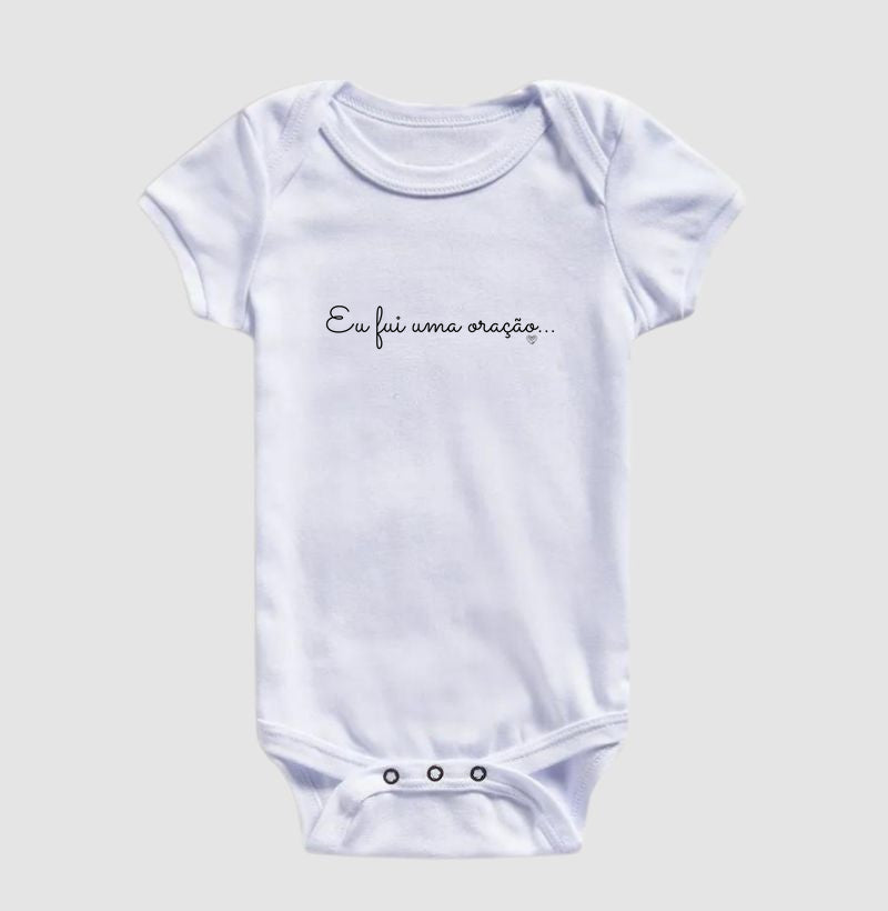 Body Infantil Eu fui uma oração