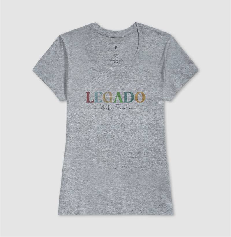 Camiseta - Legado ( Pode personalizar)