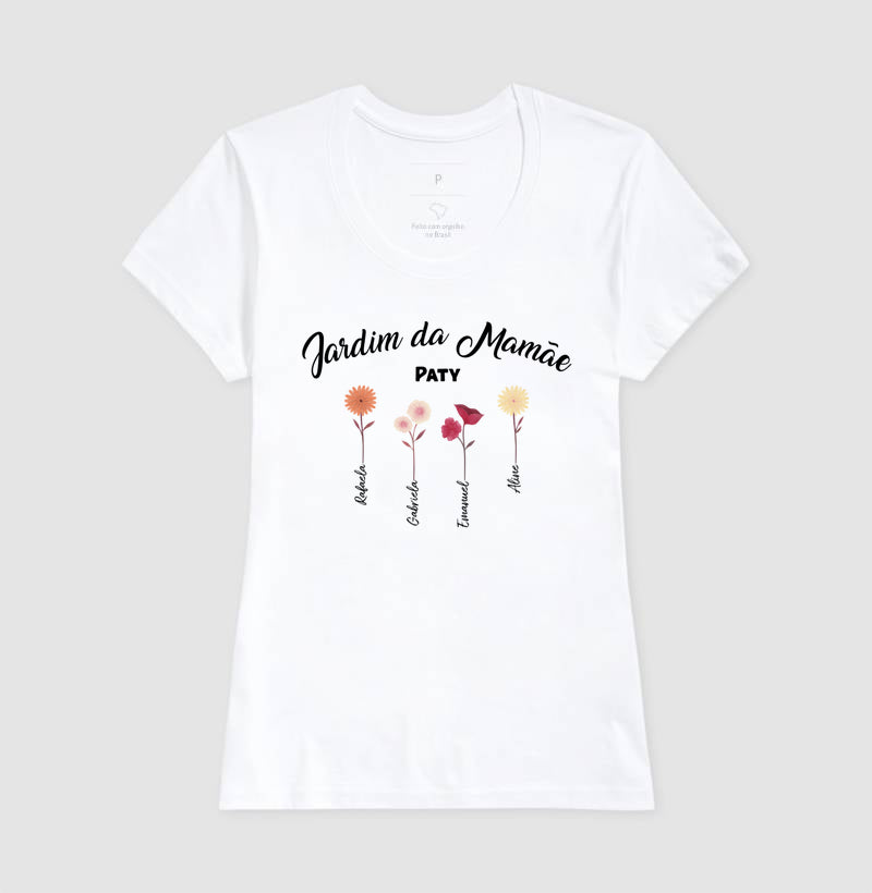 Camiseta Personalizada - Jardim da Mamãe