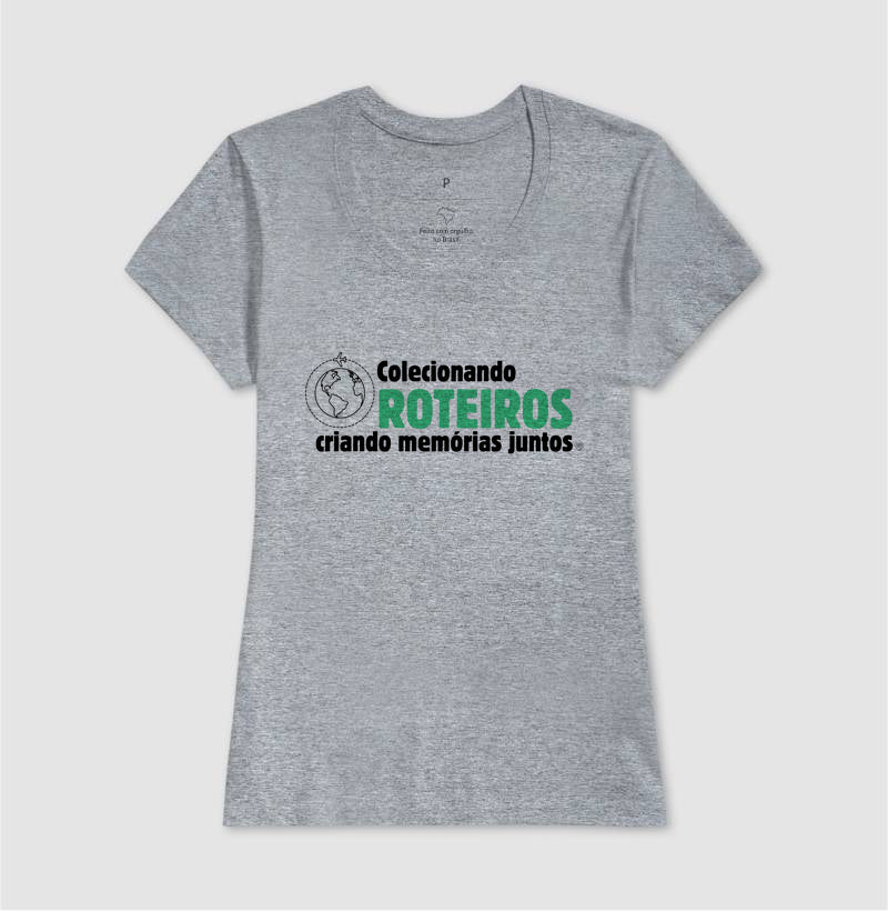 Camiseta Viagem - Colecionando Roteiros