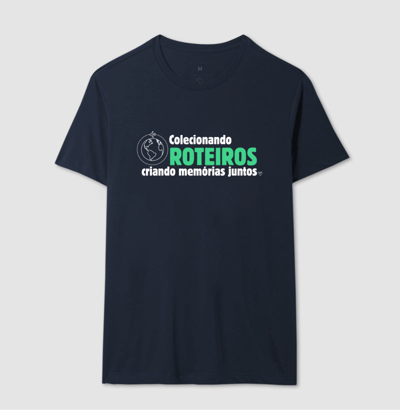 Camiseta Viagem - Colecionando Roteiros