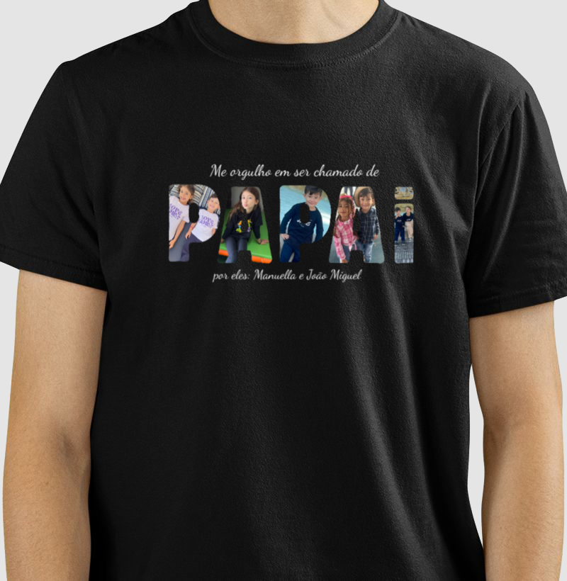 Camiseta Pai - Me orgulho em ser chamado