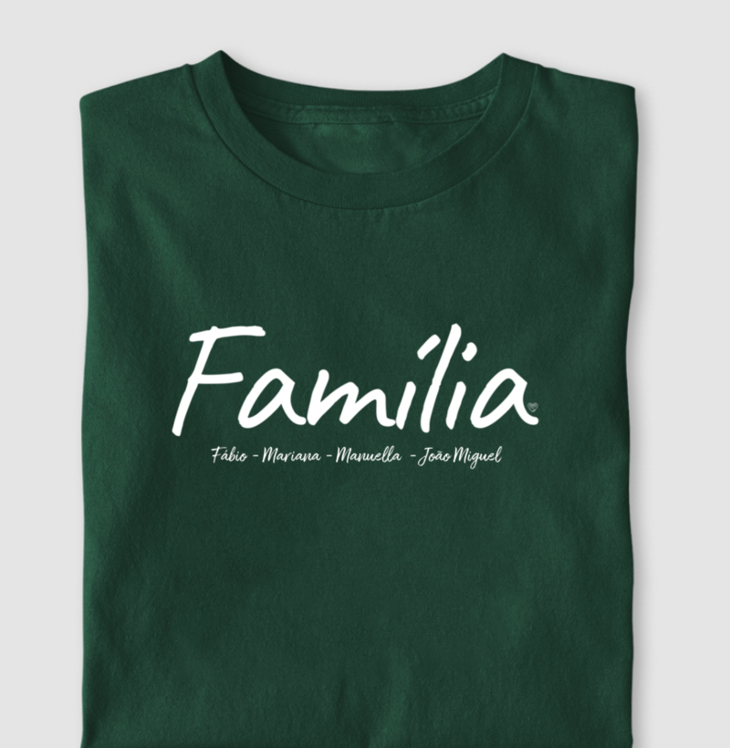 Camiseta - Família