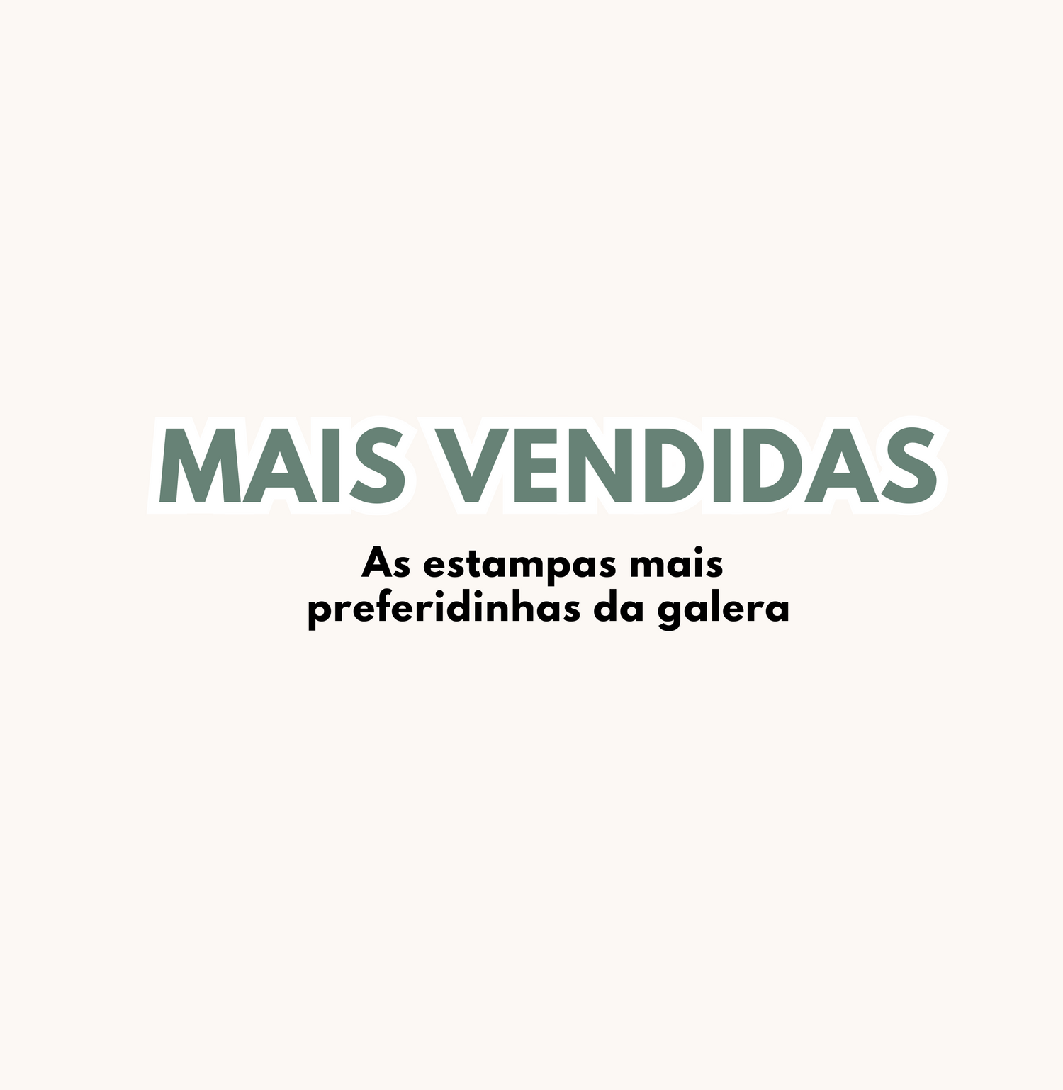 Mais Vendidas