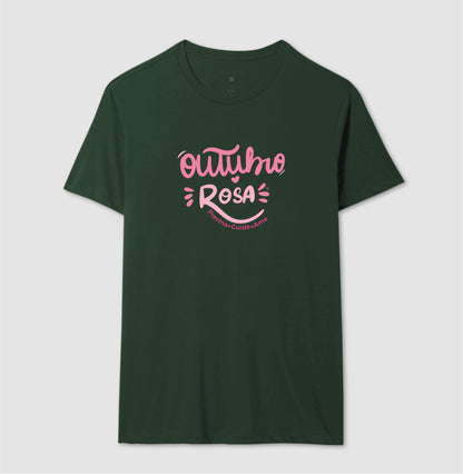 Camiseta Personalizada - Outubro Rosa