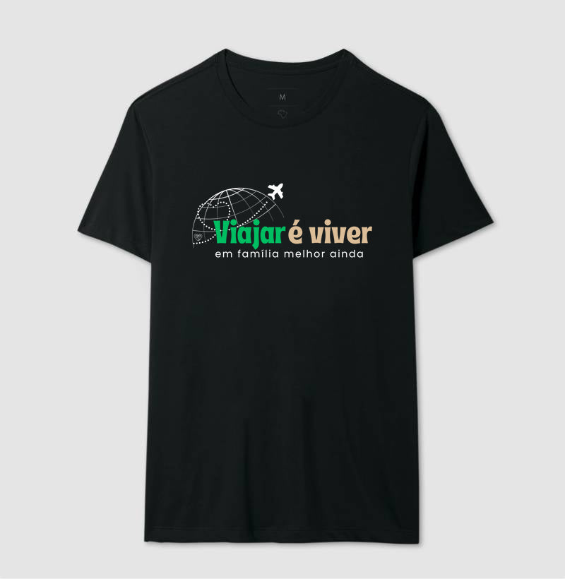 Camiseta Viajar é Viver