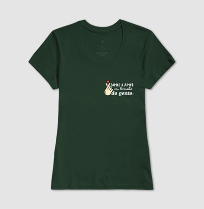 Camiseta Família Formato de Gente