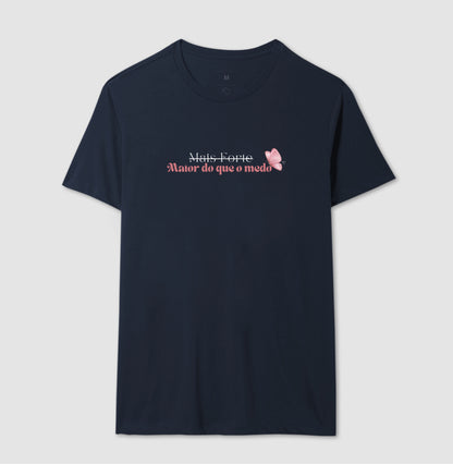 Camiseta Personalizada - Maior do que o Medo
