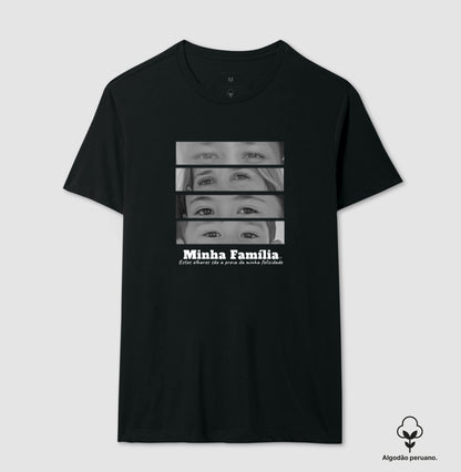 Camiseta Personalizada Família - Olhares (Algodão Peruano)