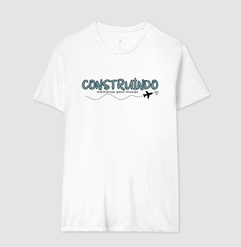 Camiseta Viagem Construindo Memórias pelo Mundo