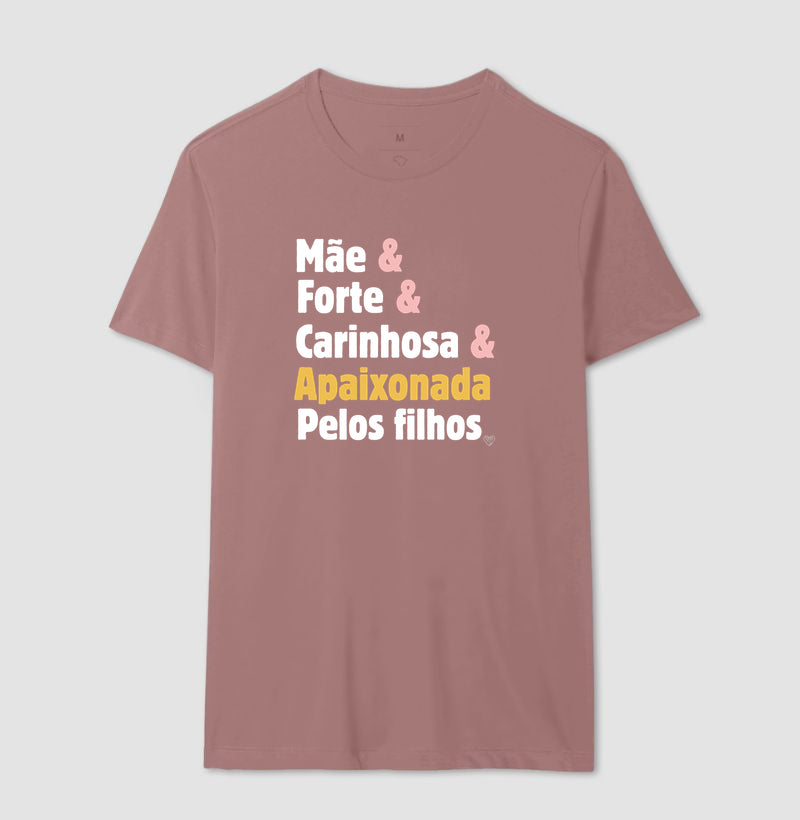 Camiseta para a Mãe apaixonada pelos filhos