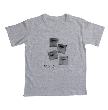 Camiseta Infantil Família - Retrato de nós