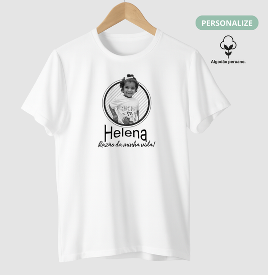 Camiseta Personalizada Pai - Filhos Razão da Vida