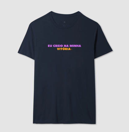 Camiseta Personalizada - Eu creio na vitória