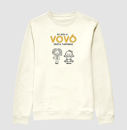 #6593 Waldete Passos SUETER OFF WHITE P