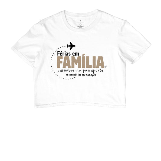 Camiseta - Férias em Família