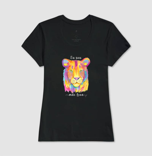 Camiseta Mãe Leoa