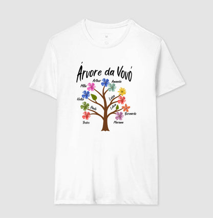 Camiseta Personalizada Árvore da Vovó