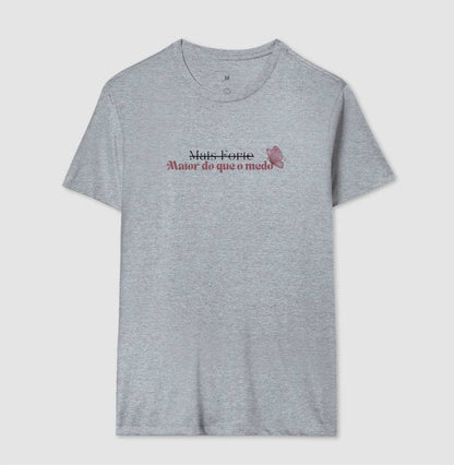 Camiseta Personalizada - Maior do que o Medo