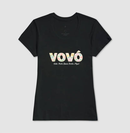 Camiseta Personalizada Vovó/ Bisavó Floral