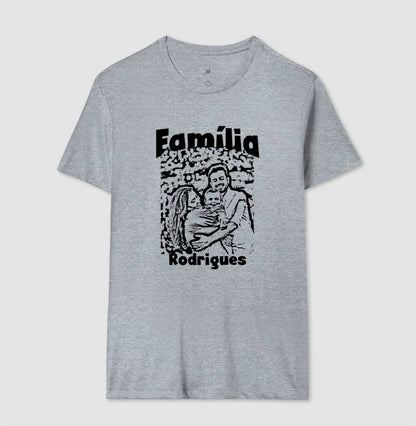 Camiseta - Retrato Família
