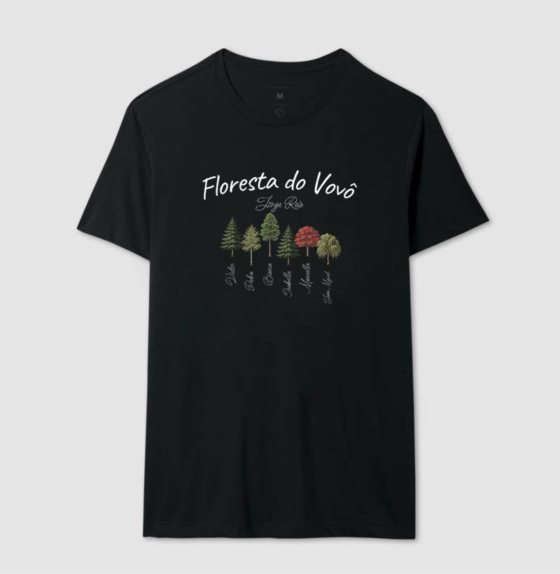Camiseta Personalizada Floresta do Vovô