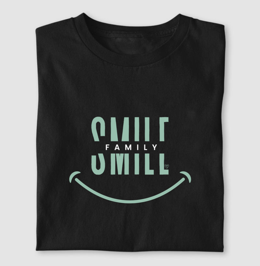 Camiseta Infantil - Smile Family