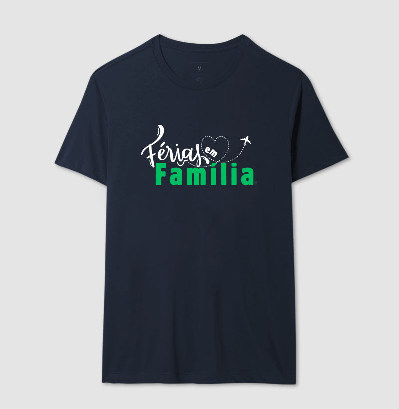 Camiseta Férias em Família