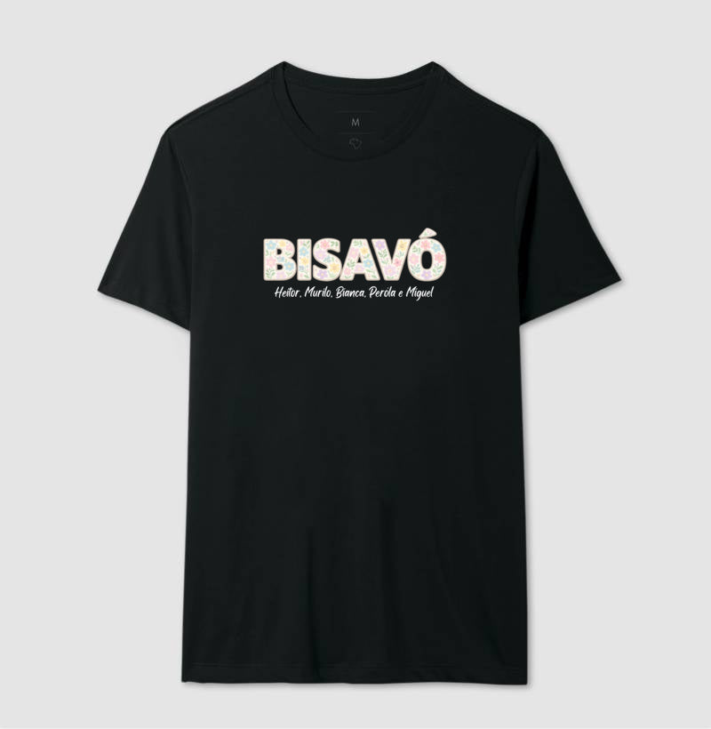 Camiseta Personalizada Bisavó / Vovó Floral
