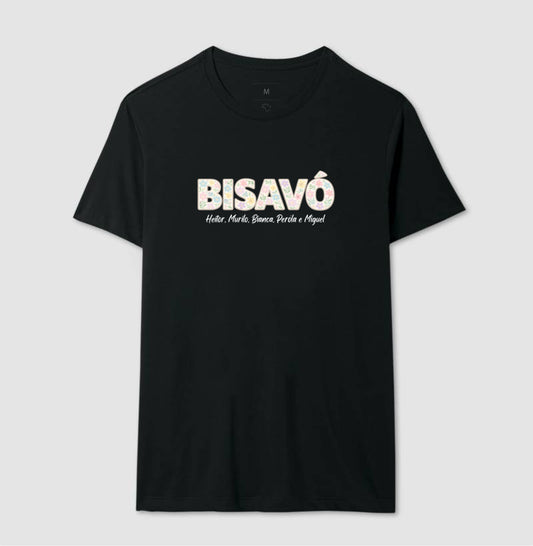 Camiseta Personalizada Bisavó / Vovó Floral
