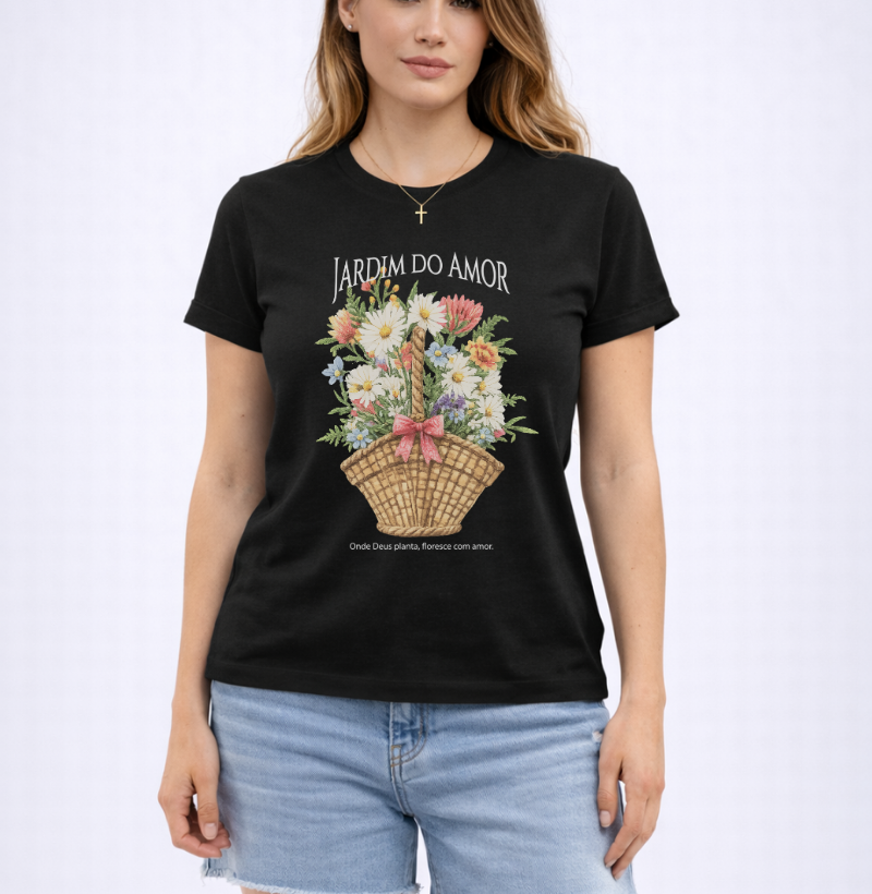 Camiseta Jardim de Amor