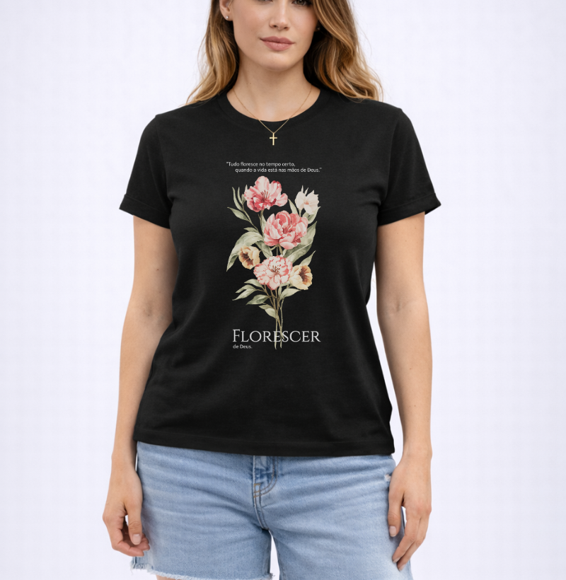 Camiseta Florescer de Deus
