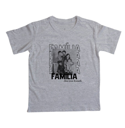 Camiseta Infantil- Família Amor maior do mundo