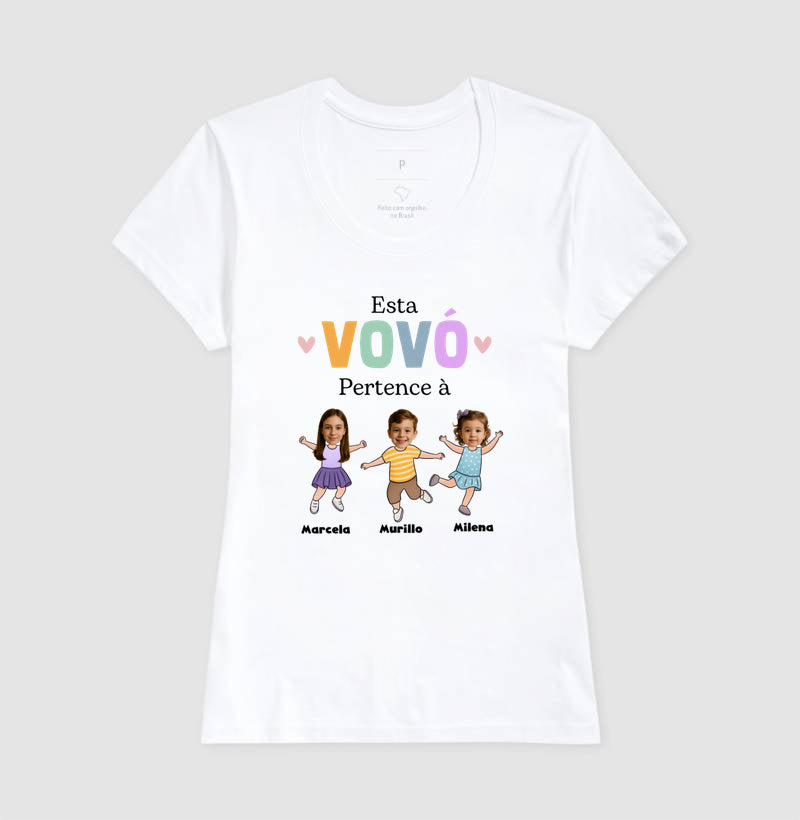 Camiseta Personalizada Divertida Vovó/Vovô pertence à