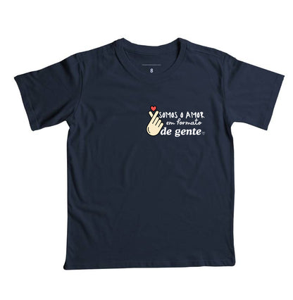 Camiseta Infantil Família Formato de Gente