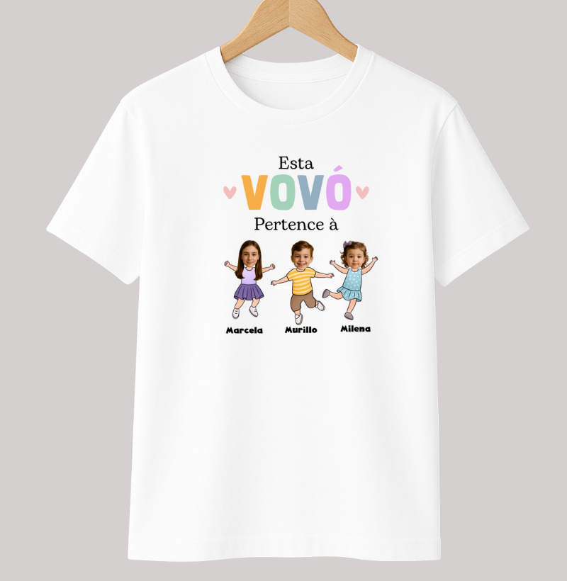Camiseta Personalizada Divertida Vovó/Vovô pertence à