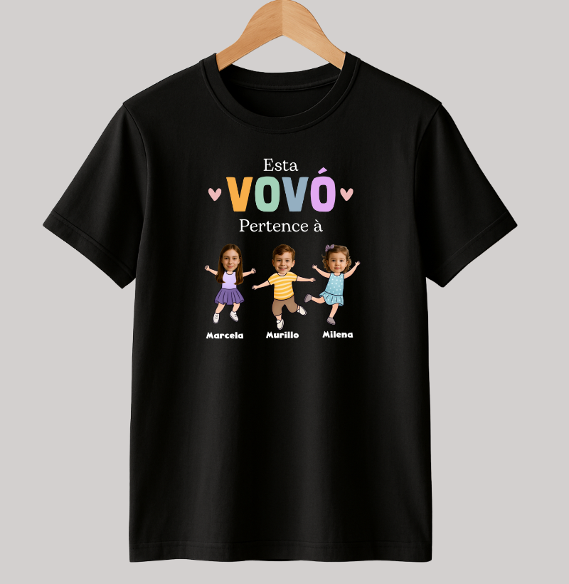 Camiseta Personalizada Divertida Vovó/Vovô pertence à