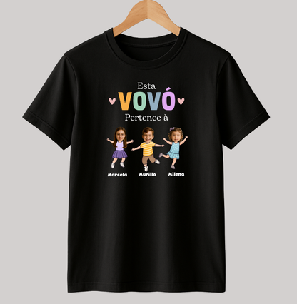 Camiseta Personalizada Divertida Vovó/Vovô pertence à
