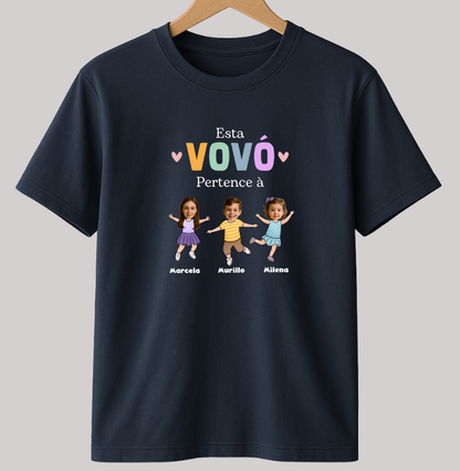 Camiseta Personalizada Divertida Vovó/Vovô pertence à