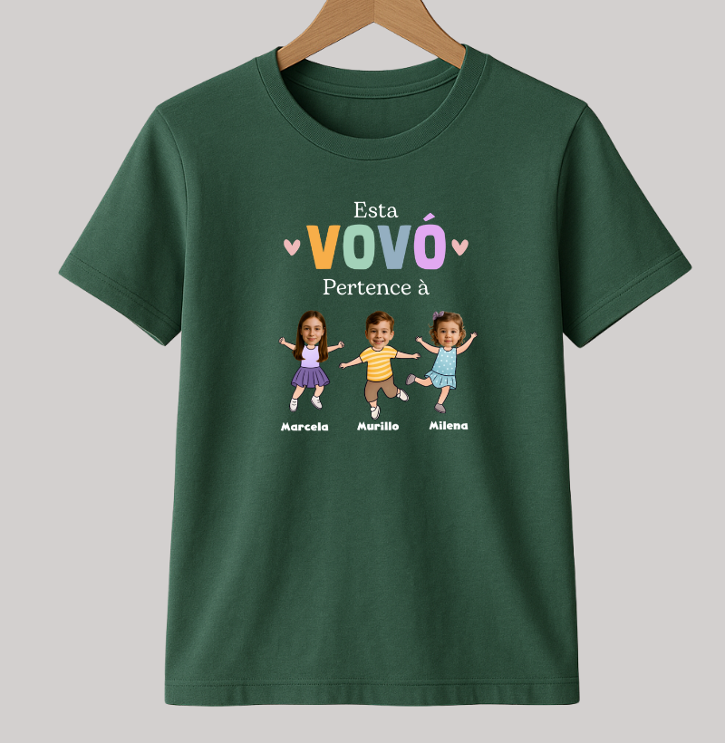Camiseta Personalizada Divertida Vovó/Vovô pertence à