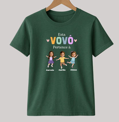 Camiseta Personalizada Divertida Vovó/Vovô pertence à
