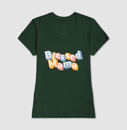 Camiseta Mãe - Blessed Mama