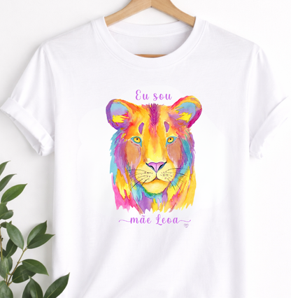 Camiseta Mãe Leoa