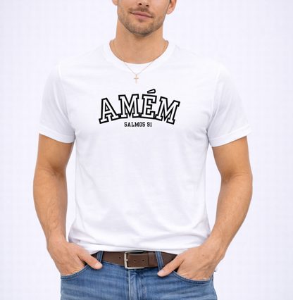 Camiseta Amém Salmo 91